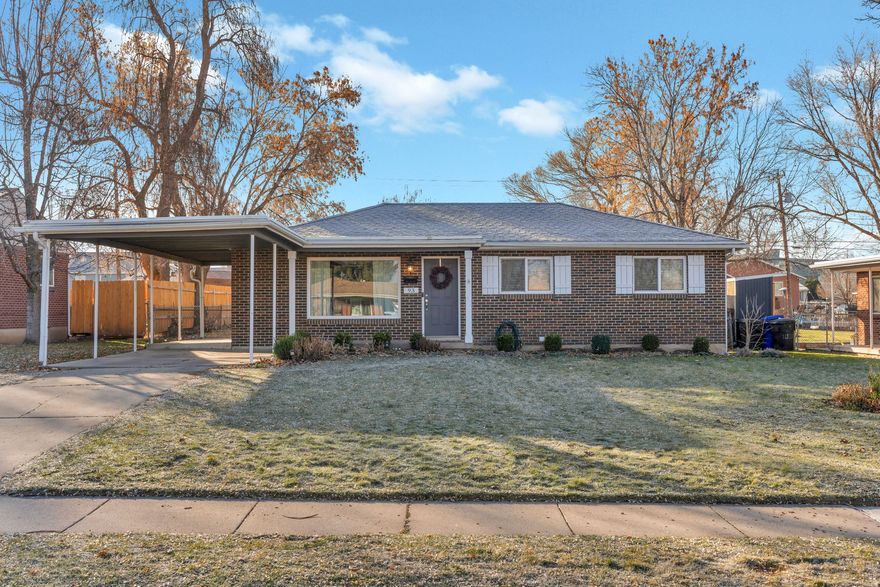 Charming and beautifully updated, this home is perfectly nestled near the heart of Bountiful. Just blocks from Bountiful Town Square, you'll love being close to weekly music nights, food trucks, the farmers market, and the splash pad that bring the community together. With easy freeway access and close proximity to Viewmont High School, Bountiful Jr. High, and Meadowbrook Elementary, the location truly can't be beat. Thoughtful updates continue outside, where you'll find a new back paver patio ideal for relaxing or entertaining, multiple garden boxes, a sandbox, mature fruit trees, and a new shed for extra storage. Additional upgrades include a radon fan, a new sewer line, and a water heater replaced in 2021-offering peace of mind along with charm. Within a five-minute drive of several parks and a wide variety of shops, and just 15 minutes from downtown Salt Lake City and Farmington Station, this home offers a wonderful blend of comfort, updates, and community-and is ready to be enjoyed.
