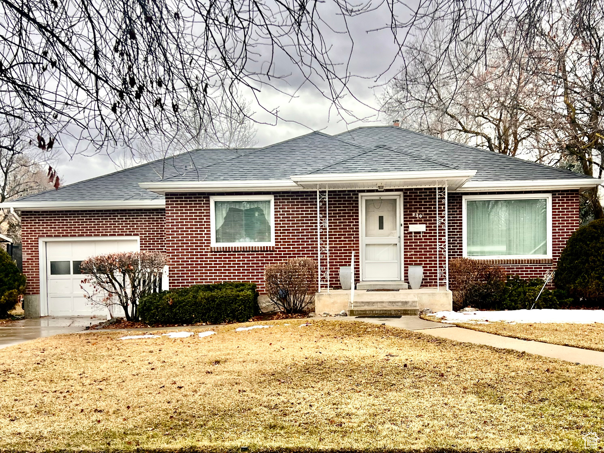 Nice three bedroom, 1 full bath and 2 3/4 baths brick home with full downstairs, family room, bath down, and a convenient location. This home has a roof put on in 2020, a covered patio, beautiful fenced backyard with mature trees.  This well built brick home has backyard privacy, a place to garden, and close  access to town, schools and library.  Not only is it a well cared for house, it is priced to sell quickly.  Call for an appointment.