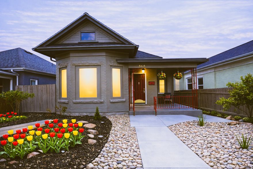 Move in perfect. Lots of parking. Functional basement. No quirks. No maintenance surprises. Turnkey. Updated electrical service. Up-to-date plumbing. High-efficiency furnace. Tankless water heater. New fixtures. Architectural shingles with updated roof decking and gutters. Elegant interior features. Secluded and fully-fenced yard. Paver patios in front and back. Gas range, and stainless steel refrigerator. Perfect highly-sought location for everything: University of Utah. 9th and 9th, Downtown Salt Lake City, Salt Lake Clinic, Bennion Elementary, McGillis School, Judge Memorial, East High School, Bryant Middle School, Salt Lake Regional Medical Center (Holy Cross,) Trolley Square. One street from Trax. Great shopping and dining all around. Lot includes a large parking area in back for 4 cars. Additional convenient public parking in front. Low maintenance yard, Xeriscape with pavers, stones and mulch.
