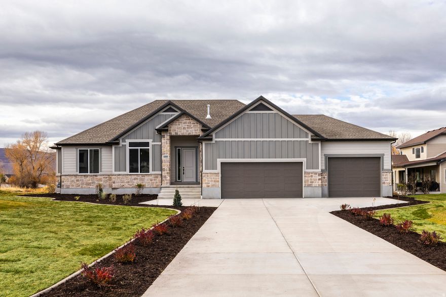 Experience easy, low-maintenance living in the beautiful Beaufontaine community, where the HOA takes care of landscaping, snow removal, and common areas-allowing you more time to enjoy life. This brand-new, recently completed home showcases exceptional craftsmanship, finished landscaping, and great curb appeal, making it truly move-in ready. Nestled near a community park and scenic walking trails, the property offers views of Mt. Timpanogos from your back windows. Designed for comfort and functionality, this spacious home features 6 bedrooms and 4.5 baths, an open floor plan with vaulted ceilings, and a large main-level master suite. A second master bedroom on the lower level provides versatility for guests or multigenerational living. You'll love the oversized butler's pantry with abundant counter space-ideal for entertaining and keeping your kitchen clutter-free. Ample storage and a 3-car garage with oversized doors make room for your RV, boat, or recreational gear. Located just minutes from Heber, Midway, and Park City-and within easy reach of both Salt Lake City and Provo airports-this home combines luxury, convenience, and an unbeatable lifestyle in one of Heber Valley's most desirable communities.