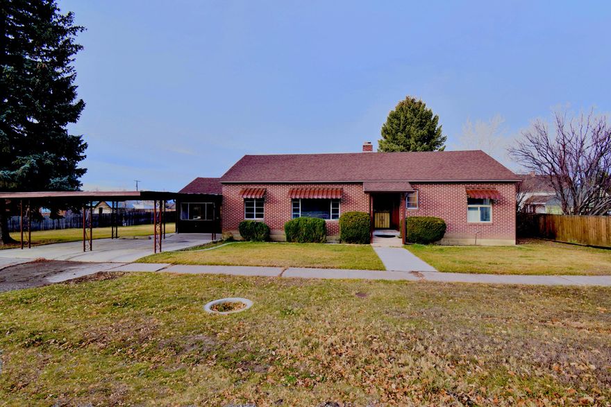 Welcome to this spacious ranch-style home with Skyline Drive Mountain views nestled on a generous 0.33-acre lot in the scenic town of Mt. Pleasant, UT.  With just over 3,000 square feet of living space, this home offers a perfect blend of comfort and functionality for families of all sizes. 4 Bedrooms | 2 Bathrooms 2 Family Rooms + Formal Living Room Attached Beauty Salon  Ideal for Home Business or Personal Use This inviting home features an open and airy layout with large windows, allowing you to enjoy breathtaking views from nearly every room. Whether you're relaxing in one of the two family rooms or hosting guests in the formal living area, there's ample space for everyone. The attached beauty salon adds a unique touch, providing endless possibilities-whether you're a professional looking to work from home or you need a dedicated space for your beauty treatments. Step outside to enjoy the .33-acre lot, perfect for gardening, outdoor activities, or simply soaking in the stunning mountain backdrop. Skyline Drive Mountain Range is right at your doorstep, offering access to outdoor adventures, breathtaking vistas, and a tranquil atmosphere. This home offers the best of both worlds-spacious living with the beauty of nature right outside your door. Don't miss out on the opportunity to make this remarkable property your own!