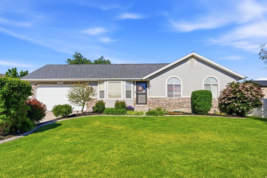 A rare find in Riverton! This well-maintained 6-bedroom home offers generous space, smart upgrades, and standout value-including fully paid-off solar for energy efficiency and long-term savings. Located on a friendly quiet cul-de-sac, it also features RV parking and a bright, open-concept main living area ideal for everyday living and entertaining.  Recent updates include two fully renovated bathrooms within the last two years, giving the home a fresh, modern feel. The fully finished basement adds versatile additional living space for a variety of needs.  Outside, enjoy a beautifully landscaped front and backyard that enhance curb appeal and provide usable outdoor space   Conveniently located with quick access to Mountain View Corridor, Bangerter Highway, and Mountain View Village, this home offers both comfort and convenience in a highly accessible Riverton/Herriman location.  Square footage figures are provided as a courtesy estimate only.  Buyer is advised to obtain an independent measurement.