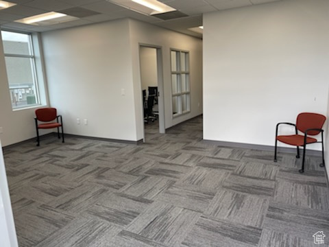 2395 SF of beautiful office/warehouse space. This unit is an end unit with tons of natural light, a large showroom, a conference room or large office, a private restroom, a kitchenette, open office space + 845 SF of warehouse in addition to the office including a 12' x 12' overhead garage door, light, outlets, heat, and a clear heigh of 19' x10". The rent is $3745 and includes all fees except electricity, gas, and internet/security. Available for lease December 1st, 2025. Call today to schedule a showing.