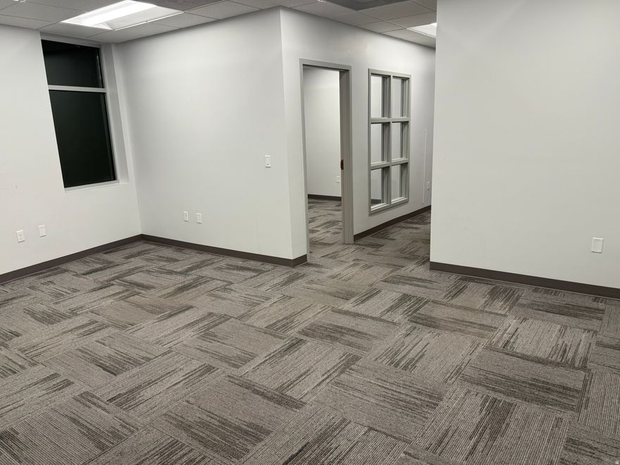 2395 SF of beautiful office/warehouse space. This unit is an end unit with tons of natural light, a large showroom, a conference room or large office, a private restroom, a kitchenette, open office space + 845 SF of warehouse in addition to the office including a 12' x 12' overhead garage door, light, outlets, heat, and a clear height of 19' x10". The rent is $3745 and includes all fees except electricity, gas, and internet/security. Available for lease December 1st, 2025. Call today to schedule a showing.