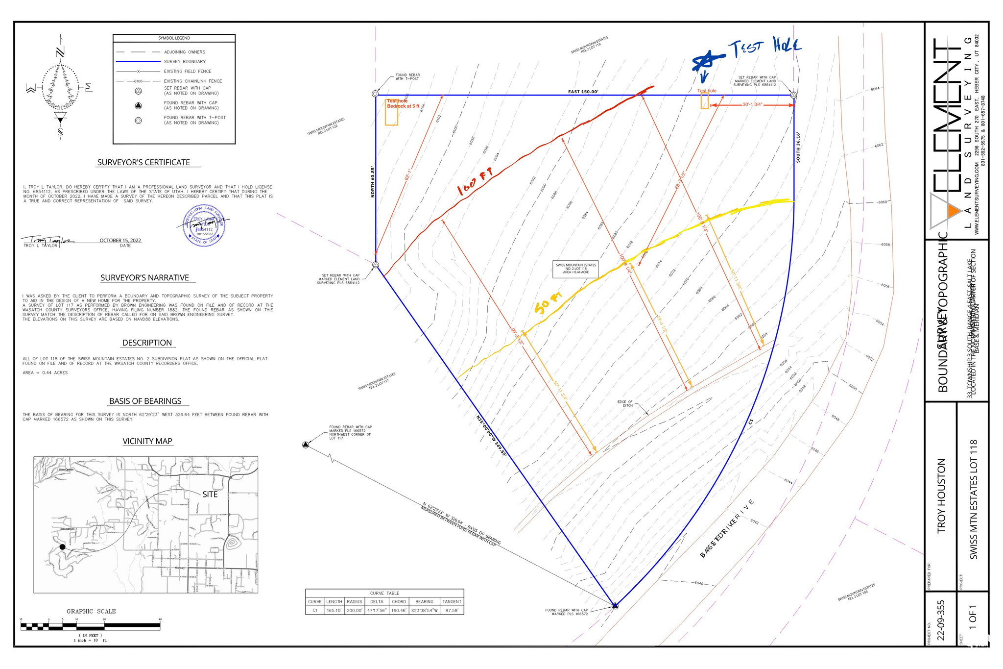 SWISS MOUNTAIN ESTATES NO. 2 - Land
