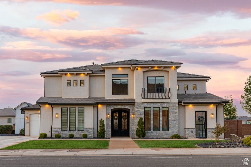 Welcome to your escape in Little Valley. This residence combines modern comfort with timeless elegance, featuring soaring ceilings, beautiful floors, and expansive windows that flood the home with natural light. The gourmet kitchen boasts sleek cabinetry, stainless steel appliances, and a wine fridge-perfect for both everyday living and entertaining. Multiple bedrooms and baths offer privacy and style, with a spacious family room area for gathering. the manicured yard and patio offer serene mountain views. A rare bonus is the 2 room casita, perfect for guests or as a rental to maximize your investment. Don't miss this coveted opportunity to own a home that blends convenience, sophistication, and the beauty of one of St. George's most desirable neighborhoods.