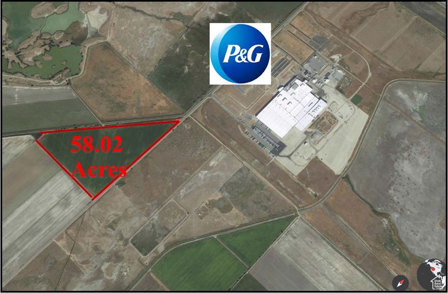Great piece of property across from P&G plant on Iowa Strings Rd. 1 Culinary water tap and 55 shares of Bear River Canal company. Currently being used as farm land but has a MG Zone approved. Also included Tax ID 04-016-0017