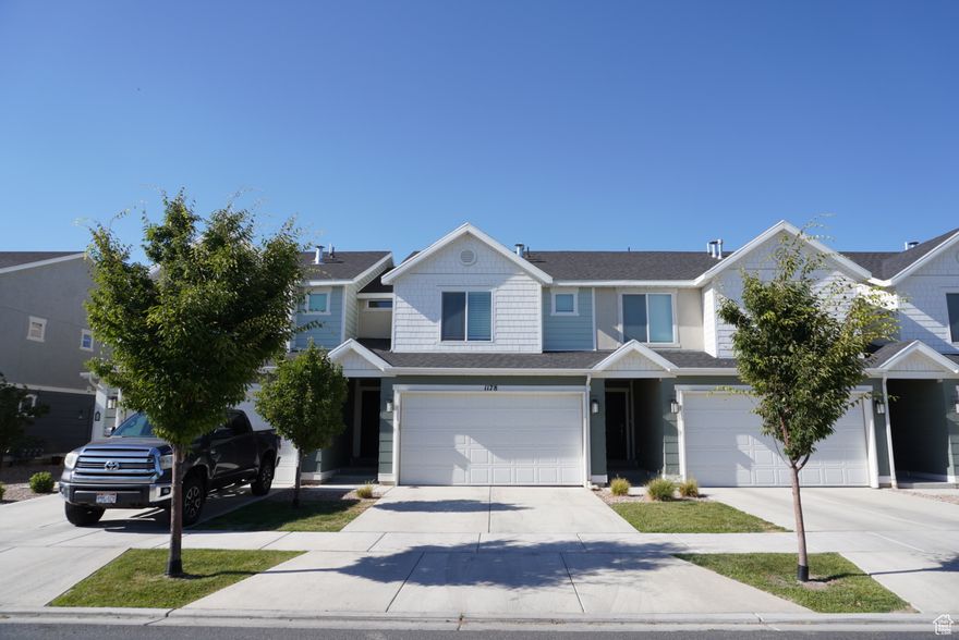 Motivated Sellers! Make an offer! Welcome to your new home in the amazing Northshore Community!  A beautiful entry way provides some privacy to the rest of the main floor that contains the kitchen, dining space, family room and half bath. Upstairs you will find a spacious primary bedroom along with 2 other comfortable bedrooms, two full bathrooms, two walk in closets and a laundry area. Additionally, the crawlspace just shy of a full basement is a great place for storage, a workout room, or whatever you want to make of it! This is a huge bonus and rare for the area. Enjoy various mountain and lake views from this townhome, with no backyard neighbors. Northshore amenities include a community pools, playgrounds, sandboxes, hammocks, a couple of dog parks, and picnic areas. The area is surrounded by nature, and the neighborhood abounds in recreational activities like hot springs, hiking trails, Jordan River Parkway, and Utah Lake. Sellers are offering their refrigerator, washer and dryer! Come take a tour today!!   Square footage figures are provided as a courtesy estimate only and were obtained from tax data information.  Buyer is advised to obtain an independent measurement.