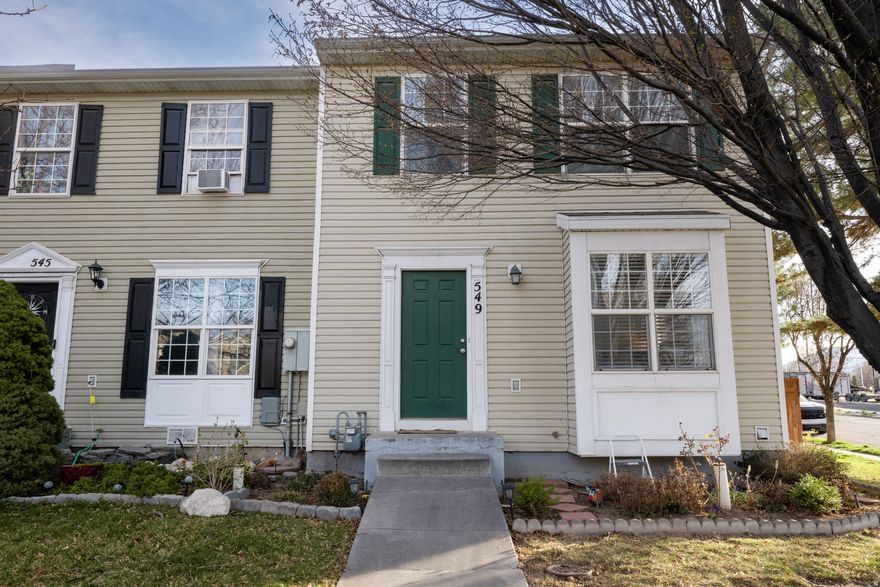 Well-maintained 3-bedroom townhome in the heart of Clearfield! This corner unit offers great natural light and a private, fully fenced backyard-perfect for relaxing or entertaining. The home is move-in ready with a comfortable, functional layout and has been well cared for. Conveniently located near shopping, dining, and commuter routes. A great opportunity in a fantastic location! Fridge, washer & dryer negotiable.   Square footage figures are provided as a courtesy estimate only and were obtained from county records.  Buyer is advised to obtain an independent measurement.