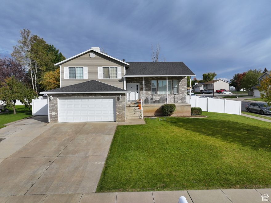 **Buyer Failed to Close** A beautiful home within walking distance to schools, restaurants and shopping. Easy access to Hwy 193, West Davis Corridor and Antelope Dr. Enjoy the yearly display of the city fireworks right from your home. This home has many upgrades such as new vinyl fence, new large furnace and central a/c. Recently added LVP flooring, epoxy floor in the garage and water pipes/framing in the basement... ready to finish. Store your extra items in the backyard shed and food storage in the huge storage room in the basement. There is an 80ft HDMI cable and cat six cables from the basement to two of the bedrooms for Xbox or Xbox live. If you want a home in a beautiful area with easy access to everything schedule an appointment to see this home today!