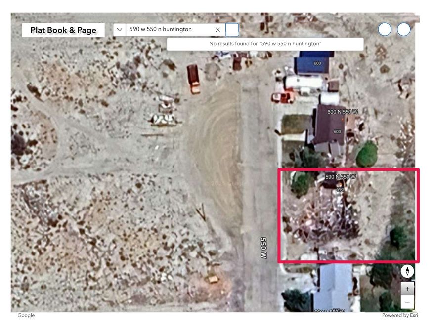 This .31 Acre lot previously had a home on it.  Home was approximately 3,200 sqft and the basement foundation is still in place and appears to be in good condition.  All utilities are on the lot but not connected. Perched above Huntington on the Western bench.  Provides great mountain and valley views.  What a great spot to build your home and you have a headstart with the basement already in place. Lot size and square footage are courtesy, and Buyer should verify all details before purchase.