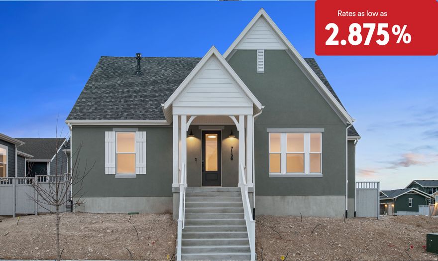 *Rates as low as 2.875%! Contact agent for details. This brand new home was just finished and ready for move in. Located in Daybreaks Cascade Village, walking distance to parks & the new Watercourse. This home features main floor living with a large open floor plan and gourmet kitchen.