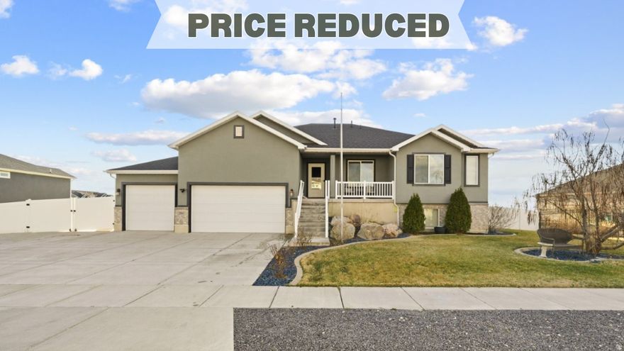 Welcome to this spacious Hooper home featuring 56 bedrooms, 3 bathrooms, and over 3,675 square feet of beautifully updated living space. This open-concept floor plan showcases new custom updates throughout, creating a fresh, modern feel with high-end touches. Step outside to a large, beautifully designed backyard made for entertaining. Enjoy the pool, playground area, large shed, and brand-new chicken coop-offering space for fun, relaxation, and even a little country charm. The fully finished basement provides a fantastic family entertainment space-perfect for movie nights, game days, or gathering with friends. A 3-car garage plus RV parking ensures plenty of room for vehicles, toys, and guests. Move-in ready and conveniently located near shopping, schools, and Hill AFB, this home offers the perfect blend of comfort, space, and convenience. Square footage taken from county records. Buyer to verify all information.