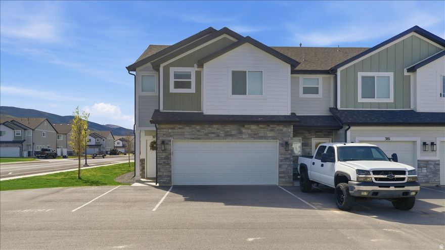 BEAUTIFUL END-UNIT townhome! Low maintenance living, spacious and bright layout, custom railings, stainless steel appliances, white cabinets, and pantry in the kitchen, good-sized bedrooms, separate tub/shower and walk-in closet in the master suite, 2 car garage, fenced patio, quiet neighborhood, easy access to 84 and close to shopping, restaurants and a walking trail. Sq. footage per previous listing. Property facts are provided as a courtesy; Buyer to verify all information.