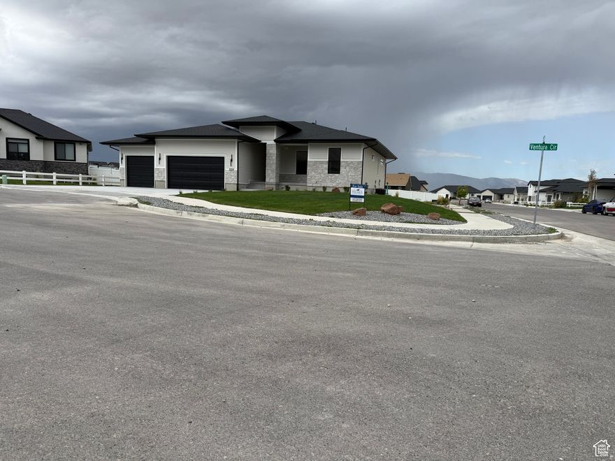 Big Dreams Development is proud to offer this customized two-story. This home has a fully finished basement with: seperate entrance, laundry, kitchen, cold storage, City permited Accessory Dwelling Unit rentable income is possible. Located in a very private cul-de sac within the new state-of-the-art Sunnyside Estates subdivision. There are two seperate furnace-AC systems. Let QUALITY be your guide: Architectural shingles with ice damn protection, full rain gutters front, BMC case base and lumber package, Upgraded insulation, fiber bonded stucco, Linear fireplace, high-efficiency 360-degree furnaces-central air, On-demand water heater, extra concrete surrounding, granite tops, custom LEC cabinets, large stair width, multi-colored paint, painted garage interior, anti-pinch protected Martin garage doors with wifi IQsmart app remote garage openers, Amsco insulated gas filled windows, upgraded tile, Laminate Mohawk flooring, Metal Moen plumbing fixtures, upgraded tubs, and tile High walls in bathrooms, already stubbed for fiber internet, water softener, sprinkler stop&waste. Basement finished with a kitchen, bathroom, bedrooms, family room, Huge cold storage, and a separate walkout-entry. ******If you use our preferred lender, the seller will contribute up to $12,000 of the buyer's closing costs or interest rate buy down***** Only 30 minutes from downtown Salt Lake City, easy access to SR 36.