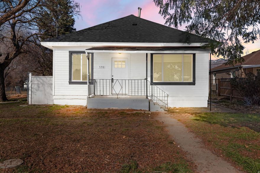 Cute 3 bed / 1 bath home in Ogden - fully renovated and packed with updates! Enjoy brand-new windows, A/C, flooring, and a new 30-year roof, plus a furnace and water heater only a couple years old. The kitchen has been meticulously refreshed with new cabinets, countertops, and appliances. Basement offers tons of storage, and the large yard sits on nearly a quarter-acre in a great established neighborhood. Come see it today! Square footage figures are provided as a courtesy estimate only. Buyer is advised to obtain an independent measurement. Owner/Agent.