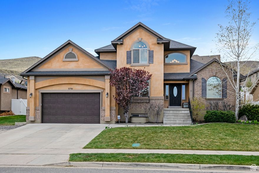 PRICE IMPROVED! Welcome to this stunning home in the prime location of Herriman! NEW PAINT! This house boasts abundant natural light throughout, highlighting the cozy fireplace in the open family room.  The finished basement offers additional entertainment space, perfect for hosting gatherings with friends and family. Step outside to enjoy the outdoor fire pit and the patio, making it an ideal spot for relaxing evenings under the stars. close to schools, parks, entertainment and shopping. Don't miss your chance to make this beautiful house your new forever home!