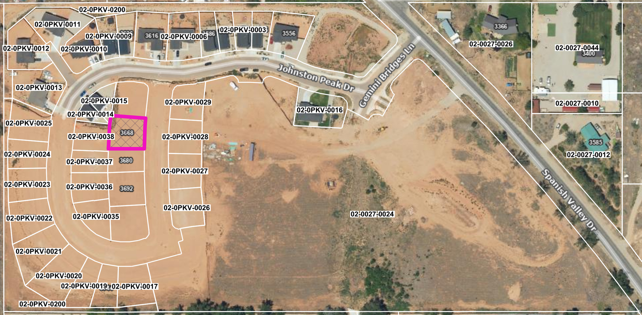 PEAK VIEW SUBDIVISION - Land