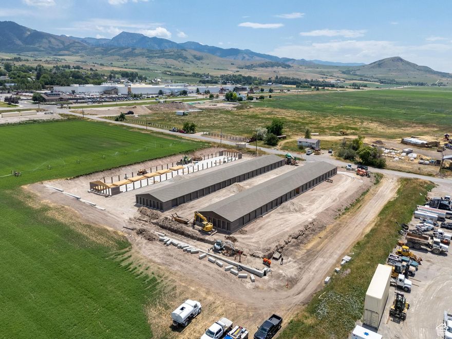 Premium Storage Units in Richmond, UT.  Just North of Smithfield and Logan Utah  Prime Investment Opportunity.  Located just off Highway 91 in the growing community of Richmond, UT, this quality-constructed storage facility offers over 31,000 square feet of versatile storage space on 2.27 acres. The property features two fully completed buildings (Buildings 1 and 2), with a third building nearing completion and expected to be finished in September.   The site will be fully asphalted, lighted, fenced for security, and equipped with a shared water spigot for added convenience. Ask for details.