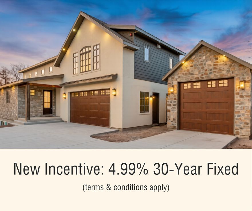 Completion FEBRUARY 2026. Experience this CUSTOM cottage-style home with MAIN-LEVEL LIVING, VAULTED ceilings, and a hand-cut stone exterior accented by reclaimed wood. This NET-ZERO residence features R-30 insulation, European high-performance windows, and solar-ready wiring for interior COMFORT and ENERGY EFFICIENCY. Quartz countertops, stainless steel appliances, a walk-in pantry, plus a wet bar with wine fridge enhance the kitchen. A 10' lift and slide door in the living room opens to the outdoors for seamless indoor-outdoor living. The primary suite offers an expansive walk-in closet and a bath with a separate tub and shower. LVP, carpet, and tile throughout. The FINISHED BASEMENT offers a versatile family or theater room, large-scale windows, and rough-ins for a wet bar or kitchenette, whole-home humidifier, and water softener. The above-garage ACCESSORY DWELLING UNIT provides mountain VIEWS, a private entrance, its own laundry, and dedicated mini-split climate control, creating a flexible space for guests, multi-generational living, or ADDITIONAL INCOME. The FOUR-CAR garage includes a two-car attached bay with a dog wash and a two-car tandem detached carriage-style bay with a 10' door and a SPAN Drive EV charger. Located in a vibrant and well-connected neighborhood, this home offers easy access to Brickyard Plaza, the new Millcreek City Center, Harmons Grocery, St. Mark's Hospital, VASA Fitness, TJ Maxx, Kohl's, local dining and amenities, and more. Commuting is effortless to the University of Utah, Westminster College, Park City, and SIX renowned ski resorts. NO HOA. PREFERRED LENDER INCENTIVE. Buyer to verify all to own satisfaction. Arrange your private tour today.