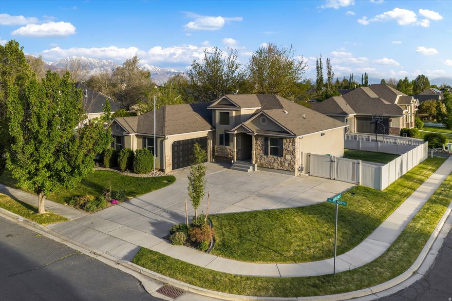 Welcome to your dream home in the heart of Canterbury South! This stunning 5-bedroom, 3-bath rambler perfectly blends peace and convenience in one of Highland's most sought-after neighborhoods. Step inside to find a bright, airy sanctuary featuring vaulted ceilings and a fresh coat of paint. You'll love the warmth of the newly refinished hardwood floors and the ease of a spacious master suite located on the main level. The location is truly unbeatable. Surrounded by serene walking trails and lush parks, it's an incredible environment for those who love the outdoors. Plus, you're just minutes away from the adventure of American Fork Canyon, Silicon Slopes, shopping malls and easy interstate access. Come inside and and experience the magic for yourself! 2D floorplans in photo section and a 3D walkthrough available at our property website https://justpendedutah.hd.pics/6667-W-10380-N/idx.