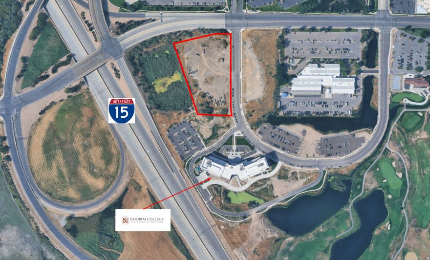 Current zoning is CMU (Campus Mixed-Use).  Planned for a dense multifamily project to support the adjacent medical school.  Located in an opportunity zone.  Created building plans and construction documents may be included in sale per negotiation.  Previously approved for up to 329 units. TIF to each Lot is about $2.5 million. Gateway to Noorda School of Osteopathic Medicine  800 medical students in need of housing next to campus. Rocky Mountain University across the street and students in need of housing.