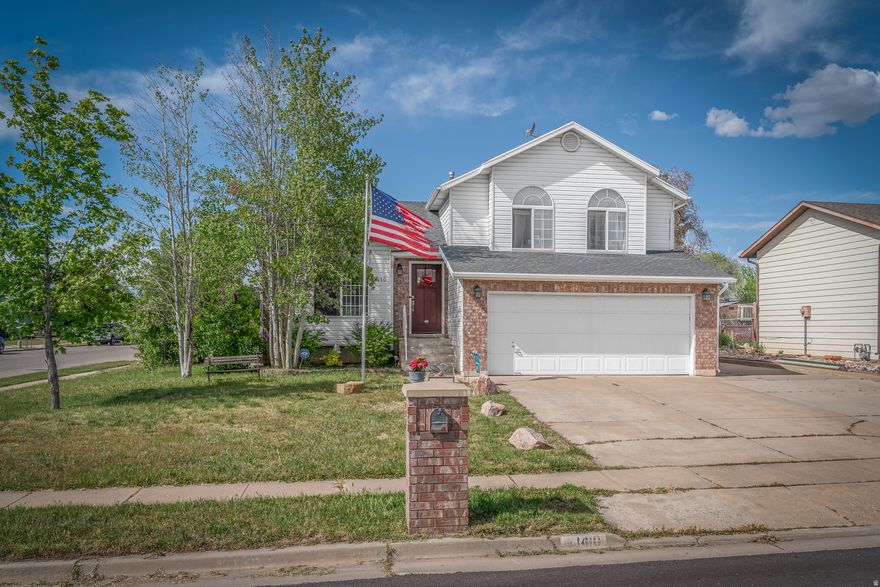 Beautiful 4-bedroom, 3-bathroom home located in a desirable neighborhood! This well-maintained property offers a functional layout with plenty of space for comfortable living. The garage is equipped with a convenient utility sink, adding extra versatility for projects and cleanup. Enjoy the added benefits of central vacuum, a large outdoor shed for additional storage, and wiring already in place for a hot tub-perfect for relaxing or entertaining. With great features inside and out, this home offers both convenience and lifestyle in a fantastic location. Square footage figures are provided as a courtesy estimate only and were obtained from past appraisal .  Buyer is advised to obtain an independent measurement.