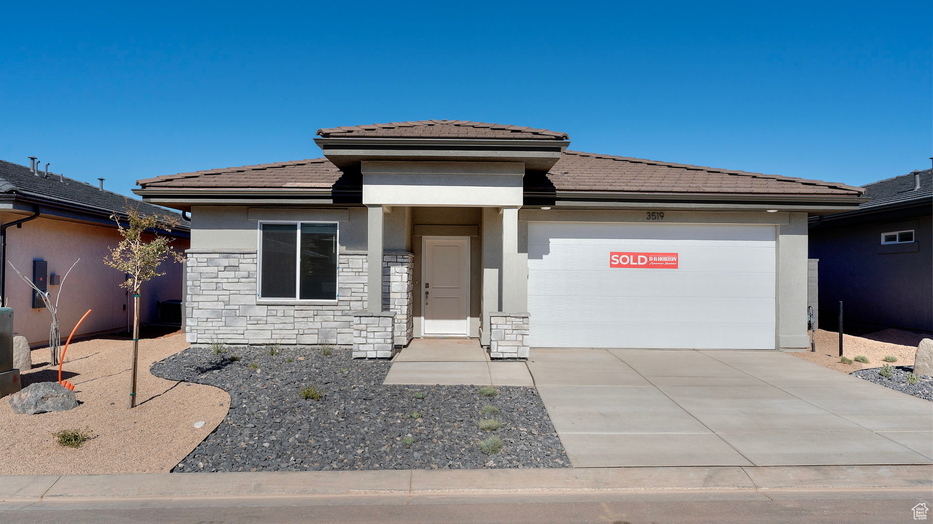 SINGLE LEVEL living in this beautiful Cali floor plan! Move in ready in November! Featured in the desirable community of Long Valley with the best amenities you can find. You will enjoy an open floorplan that boasts a kitchen with generous pantry, a large kitchen island with breakfast bar, quartz countertops, stainless appliances and natural gas cooking. Enjoy our community pools, splash pad, hot tub, pickleball courts, 18 hole putting course and more! Ask me about our generous home warranty and smart home package! ** Special Interest Rates are Available when you use DHI Mortgage in addition to receiving $6,000 toward closing costs. The actual home may differ in color, material, and/or options. Interior pictures are of a finished home of the same floor plan and the available home may contain different options, upgrades, and exterior color and/or elevation style. Square footage figures are provided as a courtesy estimate only and were obtained from building plans. No representation or warranties are made regarding school districts and assignments; please conduct your own investigation regarding current/future school boundaries.