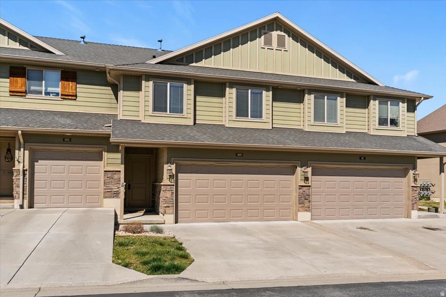 Welcome home to this spacious,  low maintenance, well maintained townhome located in beautiful East Layton.  This 3-bedroom, 2.5-bath townhome home includes granite counter tops, a 2-car garage along with a private fenced in patio. Enjoy beautiful mountain views, and quick access to highways, freeways and shopping. HOA covers insurance, water, sewer, garbage, landscaping, and snow removal. Which means low-maintenance living. Square footage is provided as a courtesy, buyers are advised to obtain an independent measurement.