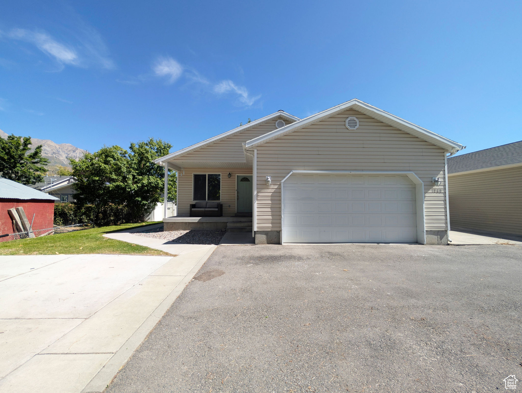 Great rental opportunity! Live in the up or downstairs and rent out the other part to offset your mortgage payment. Seperate entrance, tons of parking for both units, close to everything you need but set back on a private/quiet street. Lots of updates & 2 fridges, 2 sets of Washer/Dryer included-and some of the furniture for rental.