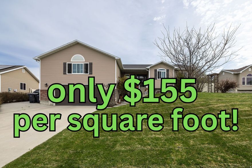 Brand new carpet and a brand new price!! Tucked into the hills of rural Richmond, Utah, this beautifully maintained and fully landscaped, 6-bed, 3-bath home offers the perfect balance of comfort, space, and scenic beauty. Don't miss the incredibly spacious bonus room over the garage! The covered deck and large gathering spaces are sure to delight. Whether you're looking to escape the bustle or simply want a bit more breathing room without sacrificing quality, this home offers a rare combination of rural charm and refined comfort. See the 3D tour! Buyer to verify all.