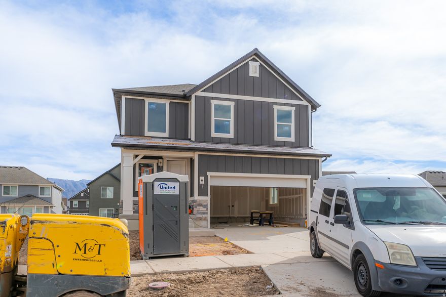 Welcome to your brand-new, single-family home, where modern design meets comfort and functionality. This thoughtfully crafted space offers an open-concept layout, ideal for both everyday living and entertaining. Enjoy the peace and privacy of your own home, all while being close to everything you need. It's more than just a house-it's a place to call your own. River Point is a vibrant, newly developed community in Lehi, offering a range of amenities including a clubhouse with a gym, a spacious pool, and a playground, among others! Reach out today for more information or to set up a visit to the community. (JORDAN LOT 405 )