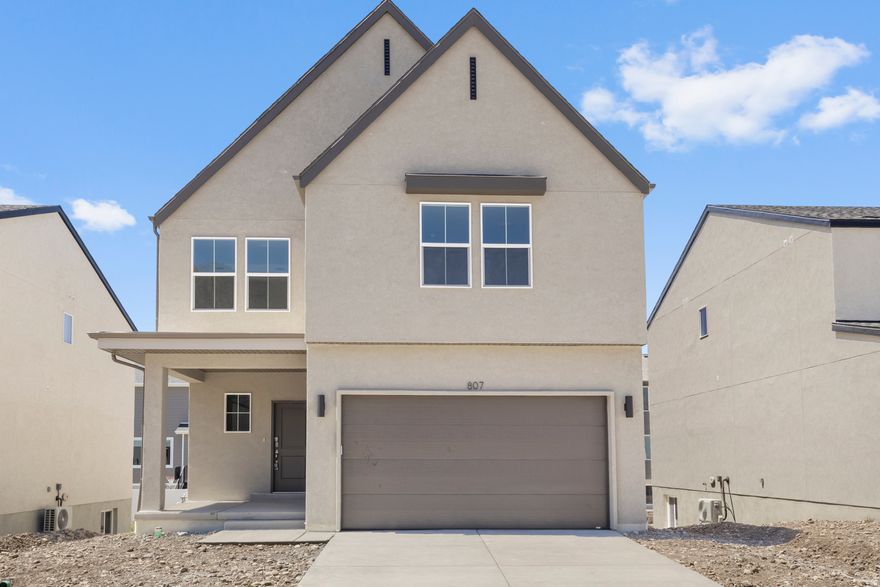 Beautiful new Clover floorplan in the Farmhouse style with a 2-car garage. Open-concept living on the main floor with a half bath. Quartz kitchen and bathroom countertops, laminate flooring, 36" upper cabinets, pantry, coat closet, and unfinished basement for an additional bedroom, family room, and storage. The second floor has three bedrooms including a master bedroom suite with a private bath, a walk-in closet, laundry, another full bathroom for the other two bedrooms, and a loft. ** Special Interest Rates are Available ** with our Builder Forward Commitment (BFC) if you use DHI Mortgage in addition to receiving up to $5,000 toward closing costs. **** *Ask me about our 7/6 ARM rate Ask me about our generous home warranties, active radon Mitigation System, and Smart Home Package, which is included in this home. The actual home may differ in color, material, and/or options. Pictures are of a finished home of the same floor plan and the available home may contain different options, upgrades, and exterior color and/or elevation style. Square footage figures are provided as a courtesy estimate only and were obtained from building plans. No representation or warranties are made regarding school districts and assignments; please conduct your own investigation regarding current/future school boundaries.