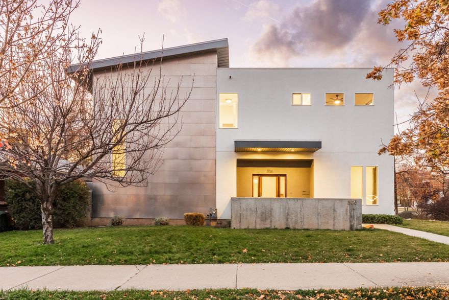 This is one of the first infill homes in the area. The original owner wanted to be in the area that she loved, but couldn't find her space. So she built one. This home has enough room to stretch your wings with double-height ceilings in the main living space and high ceilings through out. It's a short walking distance to historic Trolley Square or 9th & 9th.   I do hate those listings that tell me how close I am to everything, but my first home was just half a block from this home, and let me tell you. I walked almost every night, sometimes from downtown after work or to catch a show at the Tower Theater. It created a lifestyle of movement for me that continues to this day. So you can say that this house is a healthy lifestyle home. The polished concrete and radiant heat in the floor will soothe your tired feet. And with all the excitement just outside your door, the interior is calming with plenty of natural light. This is a great home with good energy waiting for the next owner to love the space.