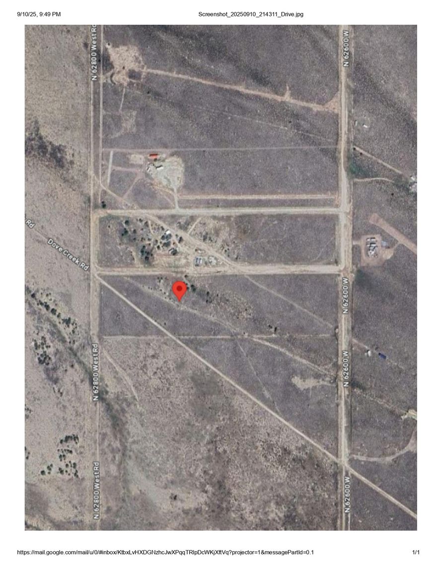 Great 10 acres in Dove Creek Farms & Ranches. Fun family activities nearby with ATV trails, hiking and mountain biking. Easy gravel road to property. Bring your tent or camper and get away from city lights. Located in rural area of Box Elder County. Seller is not aware of any water or utilities servicing the property. Square footage figures are provided as a courtesy estimate only and were obtained from Tax Notice. Buyer is advised to obtain an independent measurement.