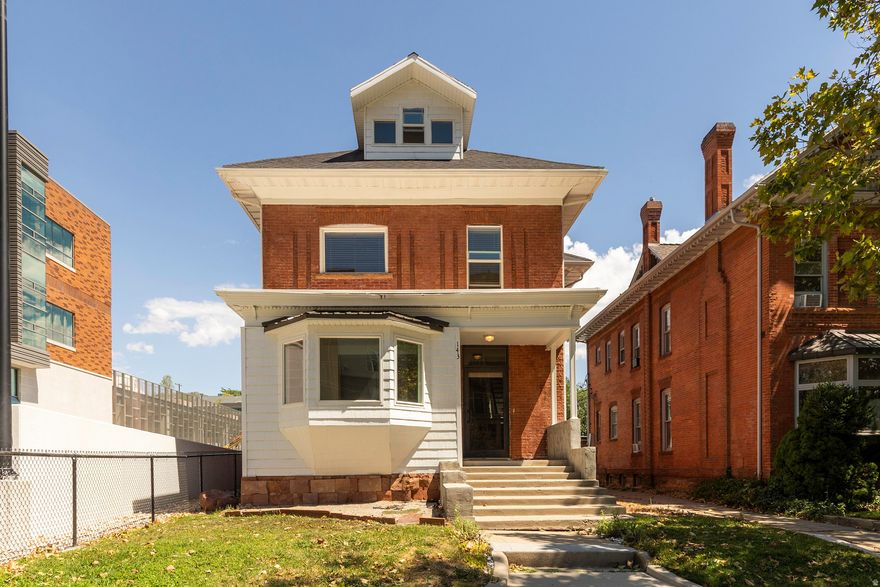 A rarely available downtown Victorian, once a single-family mansion, is suited for a variety of uses thanks to its Residential-Mixed Use zoning. The property features original exposed brick, high ceilings, tons of natural light, and endless options for office, retail, and work/live purposes. The walkout basement provides direct access to the parking lot. The location is perfect for businesses due to its great visibility and walkable neighborhood. Walking distance from TRAX, top restaurants, shopping, and entertainment. It is minutes away from the U of U and three major hospitals. The property includes a private parking lot, plentiful off-street parking, and possibilities for future redevelopment.  RMU is among the most flexible zoning types within the city's residential codes. See table for RMU permitted uses: https://codelibrary.amlegal.com/codes/saltlakecityut/latest/saltlakecity_ut/0-0-0-66178#JD_21A.33.020