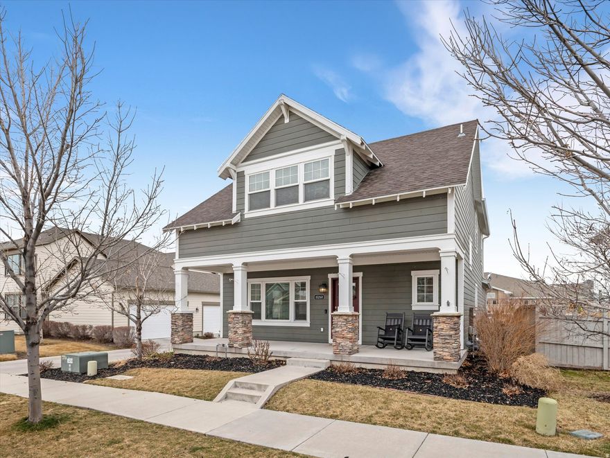 Meticulously maintained and truly move-in ready, this beautifully cared-for home showcases exceptional price of ownership. Thoughtfully updated and exceptionally clean, it offers comfort, functionality, and quality improvements throughout.    One of the standout features is the oversized, extended garage (approx. 32' deep x 19' wide plus bonus storage area) is fully insulated and equipped with a heater. Recent exterior updates include fresh paint, and a new fence.  Located in the heart of Daybreak with the pool approx 1 block away and easy access to Bingham Creek Regional park, tennis, pickleball, biking trails, walking paths, and more - this is lifestyle-driven community where recreation, convenience and connection come together.