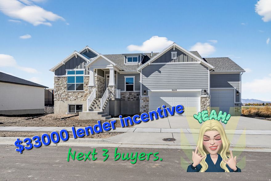 ***This Craftsman-style Rambler offers timeless charm with modern convenience, set on a spacious lot near the new Haven Bay elementary school. Featuring a gourmet kitchen, open living spaces, and a cozy covered patio, it's designed for comfort, gatherings, and everyday living with thoughtful details and lasting craftsmanship. Over $31,000 in lender incentives for the next 2 buyers in this community, makes it even better.