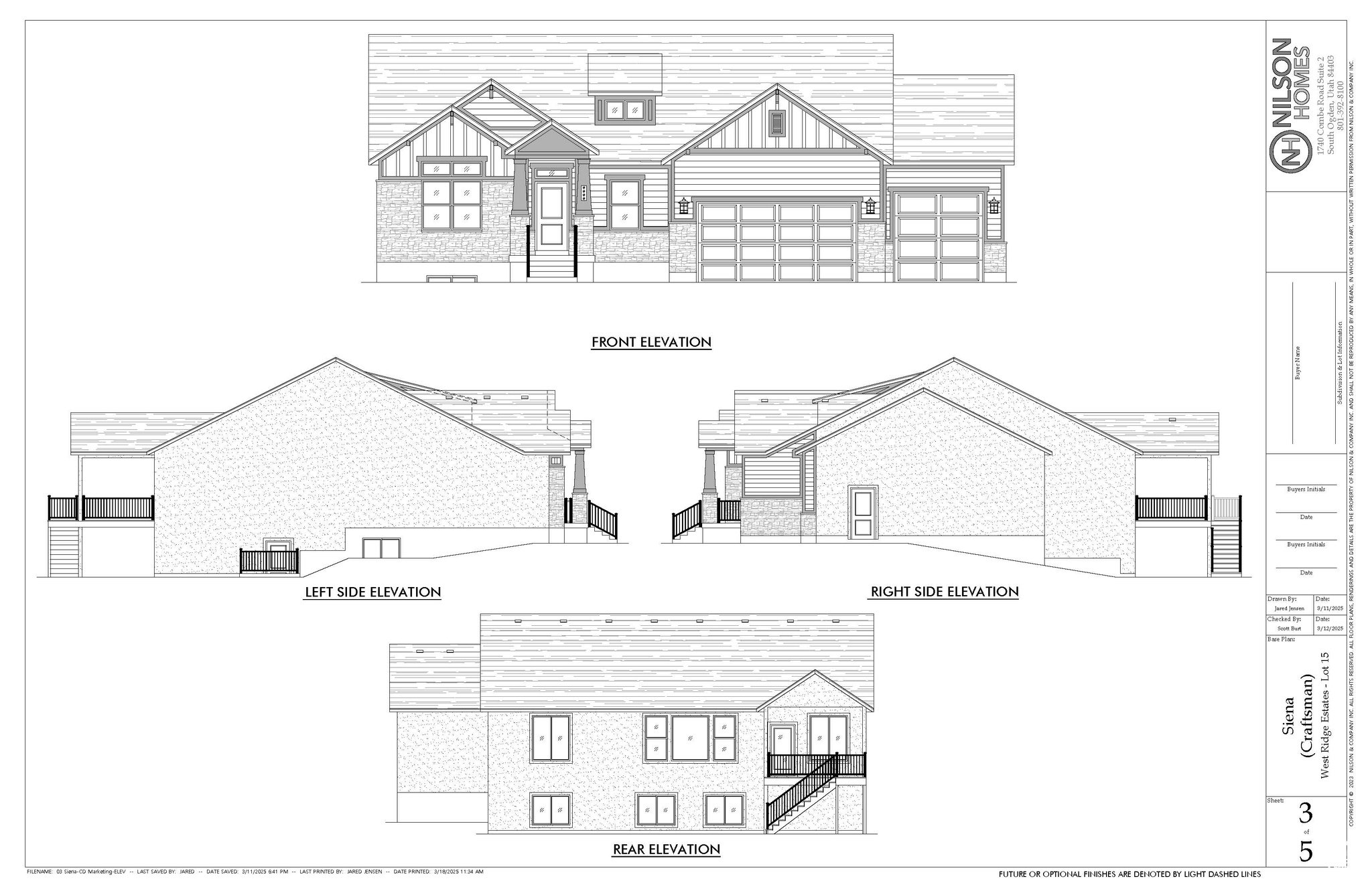 WEST RIDGE ESTATES - Residential
