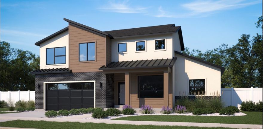 NEW Lakeview Fields community in North Provo! This community has gorgeous mountain views! Our Kensington floorpan is a must see! Choose exterior style Modern or Farmhouse & choose your own exterior colors. Only 3-4 minutes to I-15 & University Pkwy exit-also very close to Provo Center street exit! 9' main floor ceilings; large windows throughout-lots of light! Large 2 story great room & large kitchen with huge island & large walk in pantry; This plan features a large primary bedroom on the main floor w/large primary bath & walk in closet-can choose to add stackable W/D in your closet! Flex room off entry; Large 2 car garage included-optional 3 car garage! stainless steel appliances; large bedrooms!! Buyer gets to choose all interior colors & exterior colors & style! Many great included features--granite throughout, tile in baths & laundry, wood laminate flooring in kitchen/dining/mudroom, loft or optional 5th bedroom on second floor; Super energy efficient (95% furnace, tankless water heater, low e windows, 2x6 exterior walls, upgraded insulation). Includes zoned furnace system. **5 beautiful floorpans to choose from in this great community! ***Builder is giving a $20,500 flexible incentive to use towards a rate buy down or towards free design center upgrades!!