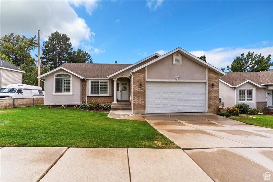 Seller willing to contribute $7500 towards buyers closing costs or rate buy down. Amazing rambler in the Legacy North 55+ community! Landscape maintenance and snow removal included! Open floor plan features vaulted ceilings, plantation shutters, large family room with gas fireplace, open kitchen with island and food pantry, large bedrooms, master suite with walk-in close, separate jetted tub/shower, and double vanity in the bathroom, cultured marble surround shower in the main bathroom, mudroom/laundry room, plenty of storage throughout entire home, fully finished daylight basement with massive family room that could potentially be converted into a 4th bedroom or walk out, new water heater, furnace that's in great shape, finished garage insulated door and extra length, covered deck surrounded by mature trees, and amazing mountain views! Sq. footage and property facts are provided as a courtesy; Buyer to verify all information.