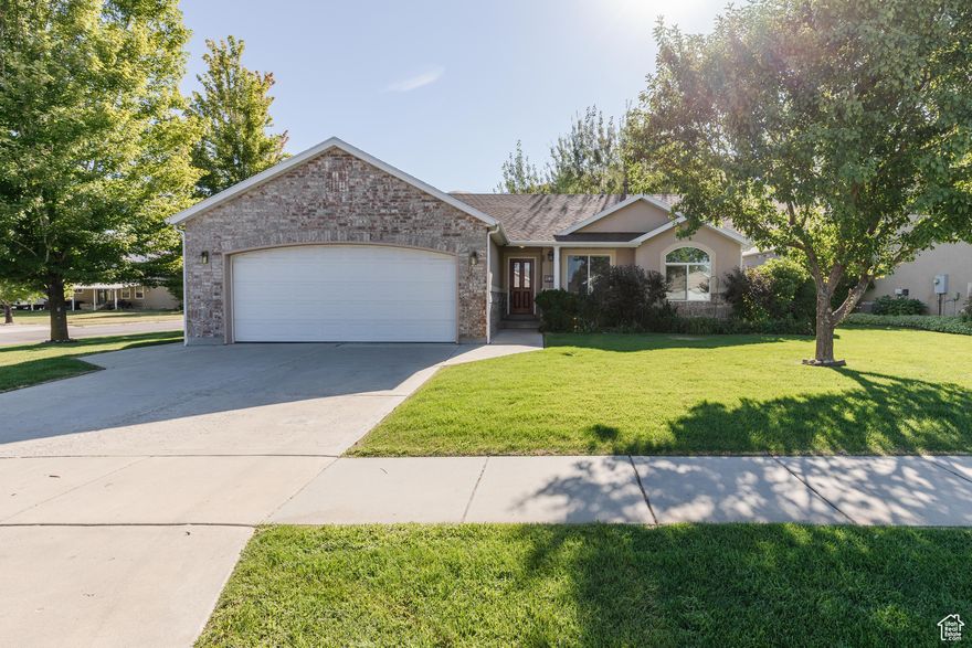 Welcome to this inviting 4 bedroom, 3 bathroom home perfectly situated in a well-maintained HOA community that takes care of your lawn maintenance and snow removal - so you can enjoy more free time and less yard work. This neighborhood is family-friendly (not a 55+ community) and welcomes residents of all ages.  Step inside to find fresh updates, including new flooring and carpet through most of the home. The thoughtful design offers main level living, so all the essentials - kitchen, living spaces, primary suite, and laundry - are conveniently located on one floor.  Enjoy the benefits of secondary water for your lawn, helping keep your yard lush and green while keeping costs down. Upstairs and downstairs living spaces provide flexibility for gatherings, hobbies, or a home office.  Whether you're looking for a low-maintenance lifestyle, room for the whole family, or a place to grow into, this home offers comfort, convenience, and peace of mind. Pets permitted with approval from the HOA.
