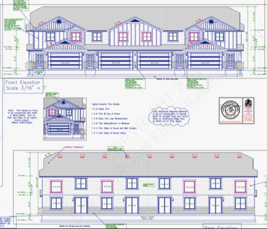 Located just a couple blocks from Main Street in Moab, this property is within walking distance of all the action! This development has been approved for 24 townhomes. Permit-ready. Four identical units have already been built on the parcel adjacent to this one. MLS#2064049 for reference.