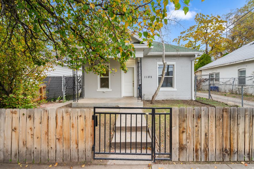 Price Reduced!!! Ideally located minutes from downtown and close to everything, this home was tastefully remodeled in 2017 and features newer central air and furnace, newer water heater, newer electrical panel and service, newer water lines, new gas range, newer windows, newer laminate wood floor throughout, newer tile, NEW paint, updated white kitchen cabinets, AND...SUPER HARD TO FIND IN THIS AREA...THIS HOUSE HAS A 2 CAR GARAGE. It's in a SUPER PRIME LOCATION close to shopping, freeways, Trax, parks, downtown, U of U and 2 blocks from the Smith's ballpark stadium. With all of the extras this house has to offer, it's an exceptional value and will go quickly!