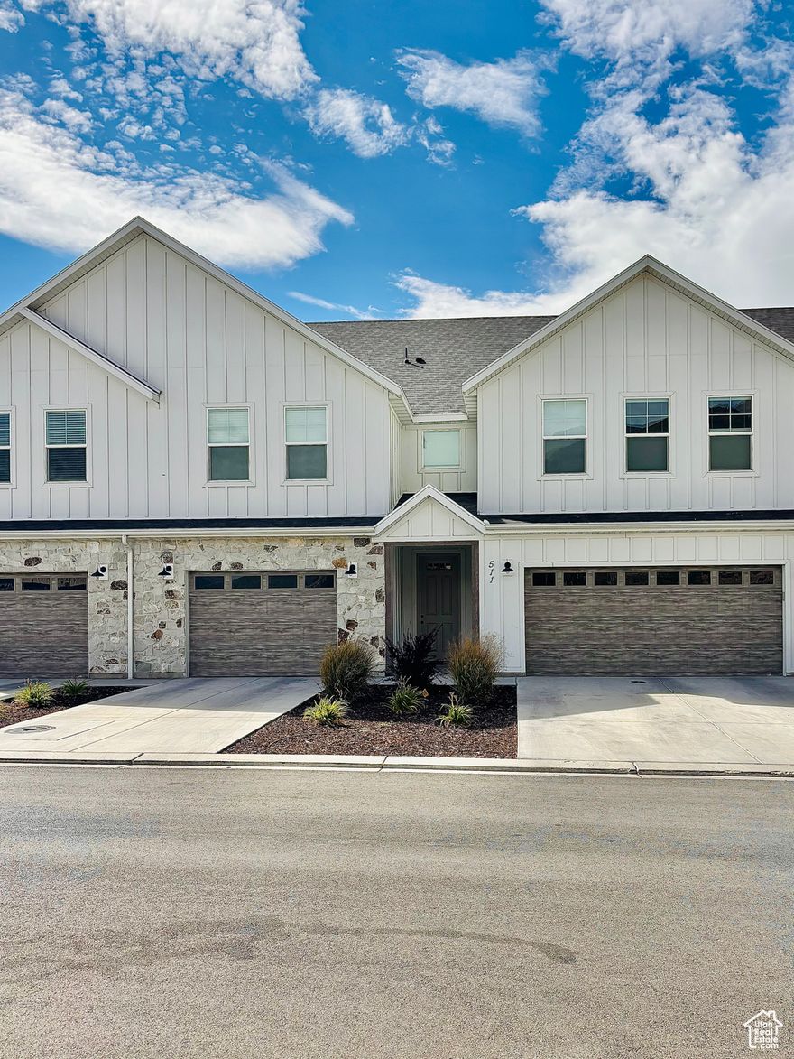 New construction ready Q1 2026! Step into attainable luxury! Open House is held at our decorated model at 503 N 475 W. 2-story mid lot w/ 2-car garage (ask about our XL 1-car garage plan!) and 6' fully privacy fenced yard. 1 GB fiber internet included in HOA. Home includes many upgrades: walk-in pantry, farm sink, quartz counters, LVP, upgraded carpet, EV charging, radon mitigation, tankless descaling water heater. Has spacious loft, FULL SIZE laundry room, DOUBLE primary walk-in closets, 9' ceilings, & TONS of storage. More than ample parking for the community. Small neighborhood feel. Decorated models of all floorplans available!