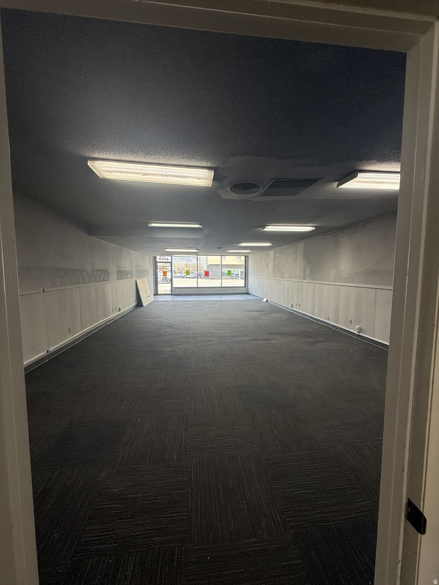 FOR LEASE  Historic Downtown Murray Commercial Space! Prime opportunity in the heart of Downtown Historic Murray! This versatile commercial space is ideal for retail or office use, offering excellent visibility and a charming historic setting that attracts both foot traffic and local business activity.  Features:  Located in sought-after Downtown Historic Murray, Large open space with three private offices, Private restroom included, Dedicated private parking behind the building, Perfect for retail, boutique, studio, or office use, great street presence, Flexible layout to fit your business needs, Surrounded by shops, dining, and local amenities, Vacant and ready for immediate occupancy.  Bring your vision to life in this vibrant and growing area! Contact the owner directly for leasing details and negotiations. Listing brokerage is for marketing purposes only; owner will negotiate all lease terms.