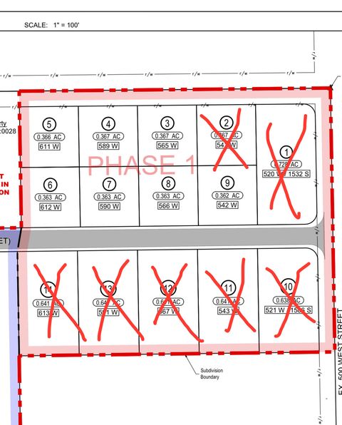Vacant Land For Sale - 541 W 1500 #3<br/> Uintah County, Vernal, UT 84078