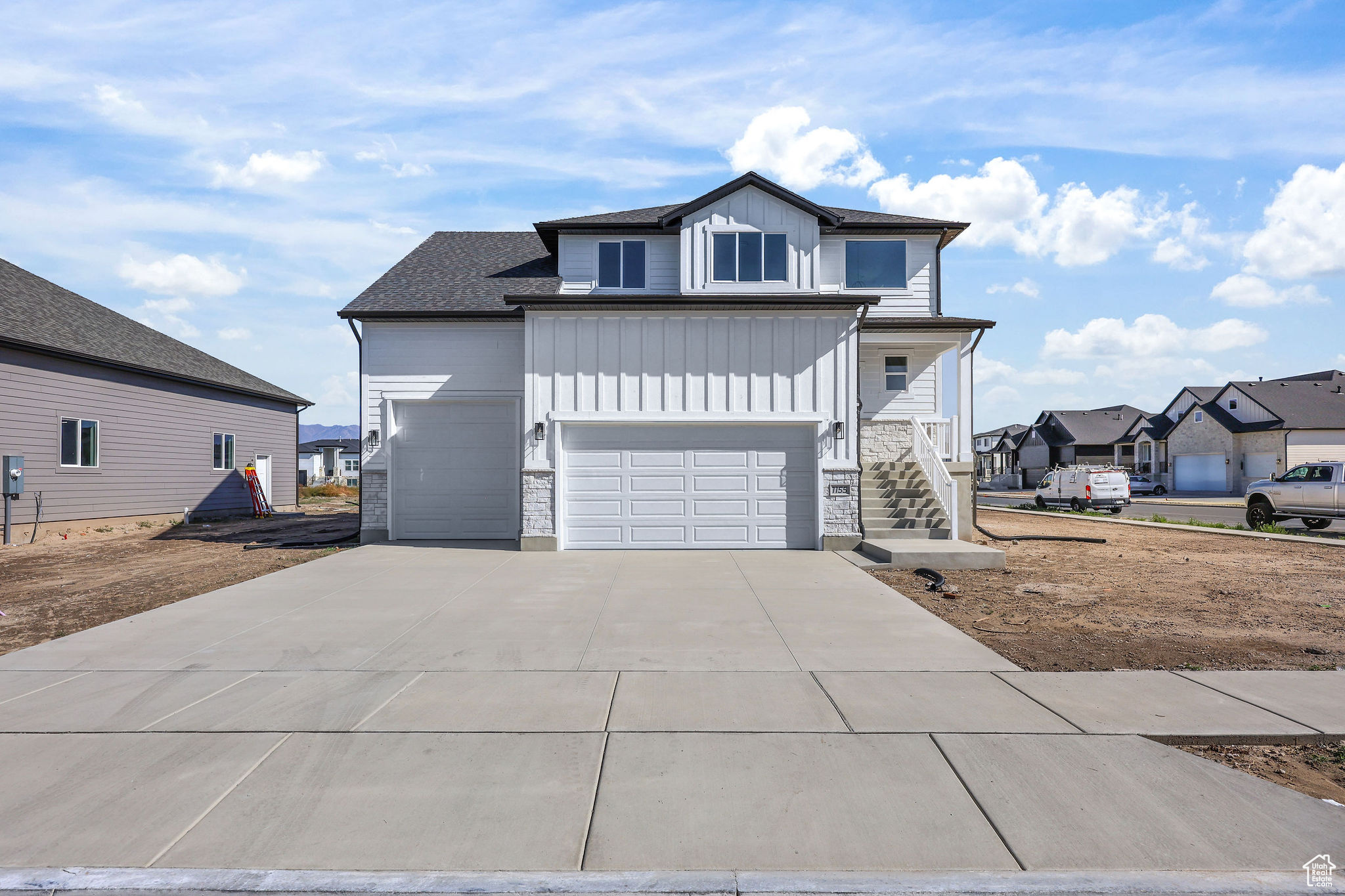 Discover this beautiful 2-story home in the highly sought-after West Point neighborhood, featuring pickleball courts, a community pavilion, and a welcoming atmosphere. This west-facing 4-bedroom home boasts a spacious 4-car garage and a daylight basement with plenty of room to grow. Enjoy the convenience of being just minutes from the brand-new elementary and junior high schools, as well as quick access to the new North Davis Corridor highway. The home will be loaded with upgrades, including premium cabinets, countertops, flooring, and energy-efficient features-plus so much more. This is the perfect combination of comfort, style, and location!