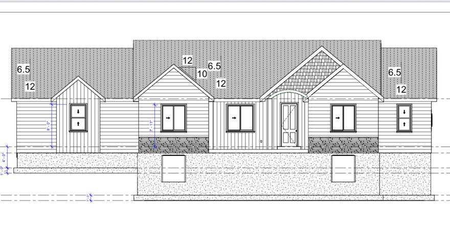 Welcome to your new home! This beautiful property offers timeless charm with modern comfort, featuring spacious living areas, abundant natural light, and thoughtful finishes throughout. Designed for both everyday living and entertaining, it combines style, functionality, and a warm inviting atmosphere. Other lots available to be built by Silver Spurs Construction LLC.  View of room layout for future possibilities in basement, theater, accessory apartment, adjust doorway to make 4 bedrooms accessible to upstairs with accessory apartment downstairs etc. Main level living and views of sunset skies. Come ask questions and this home finish estimation is in Winter 2025/2026!