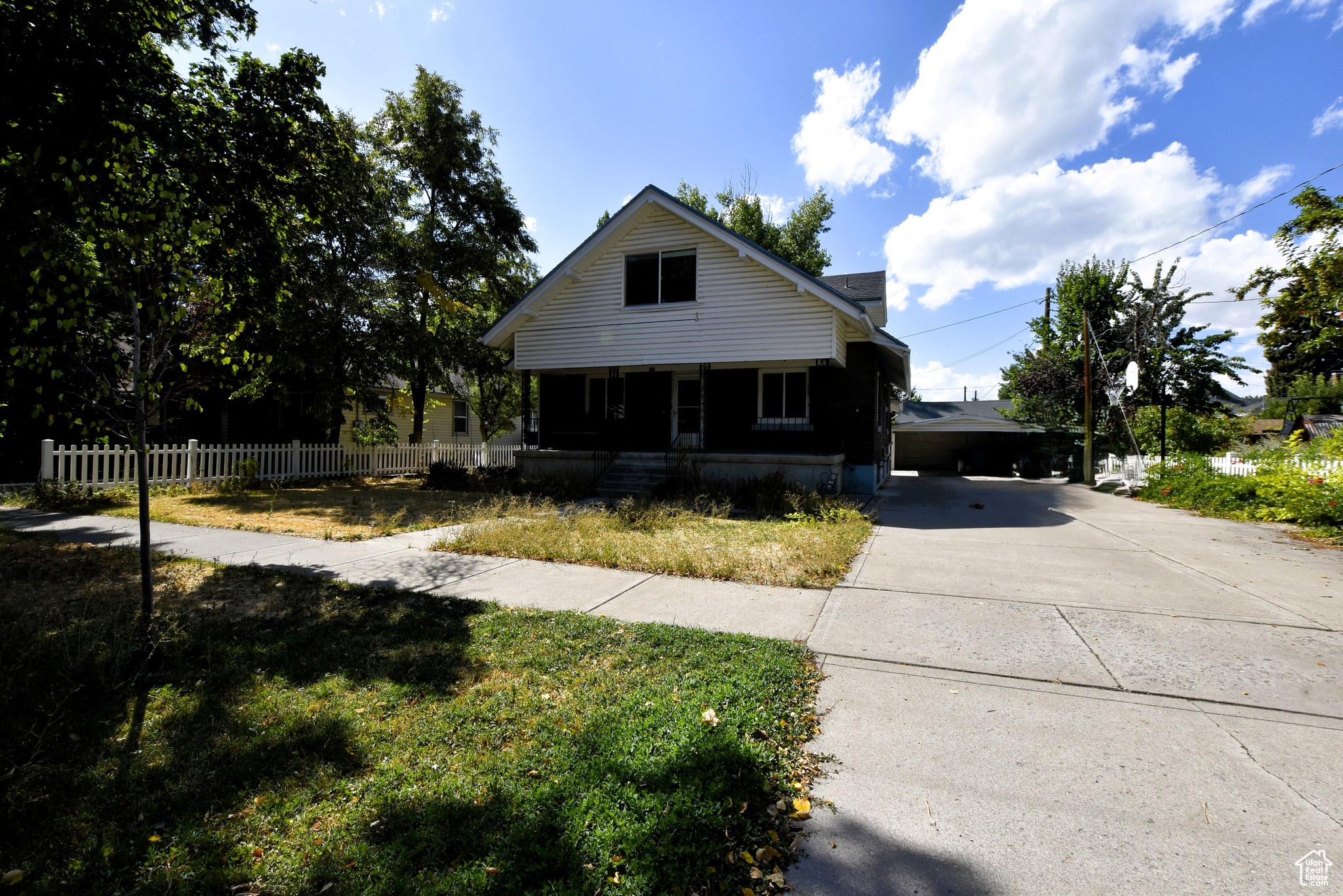 You'll love the size and space of this classic home in the heart of Logan. There is a second kitchen in the basement for all your baking needs. This home has beautiful craftsmanship with tucked in doors with classic charm. You'll love the extra outside sheds and garage for all your storage needs. Home is a single family home and not grandfathered for a basement apartment per Logan City. Square footage figures are provided as a courtesy estimate only and were obtained from County Records. Buyer is advised to obtain an independent measurement.